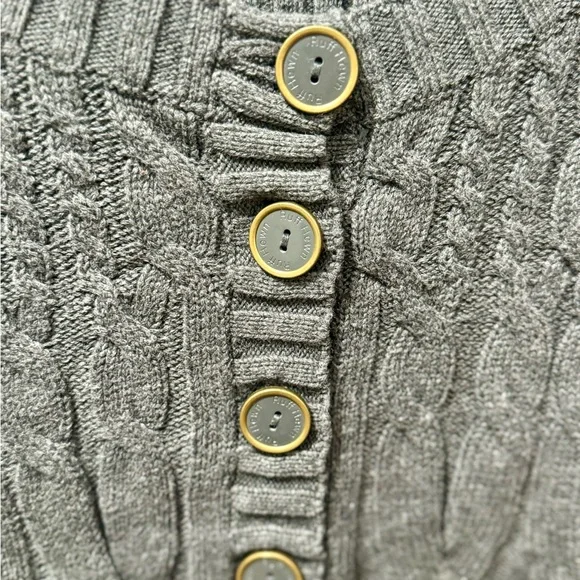 Ruff Hewn Grey Sweater, Long Sleeve, Top half buttons, Women's Size XL - Picture 3 of 3